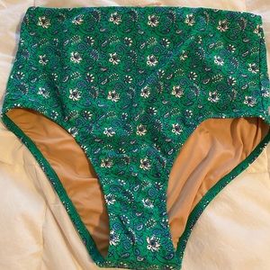 NWT High Waisted Bathing Suit Bottoms